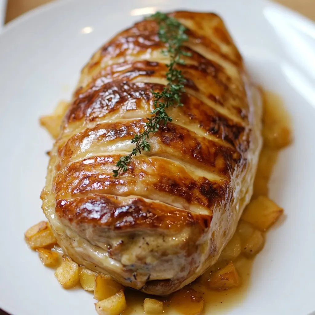 Rinderfilet im Blätterteig mit Pilzen, Rinderbauchspeck und Senf-Cremesauce