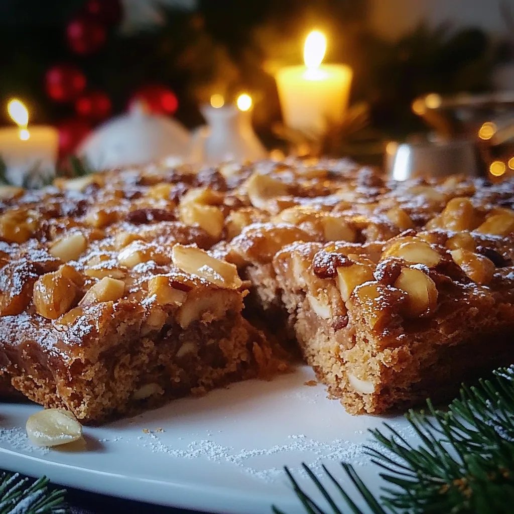 Leckerer Weihnachtskuchen