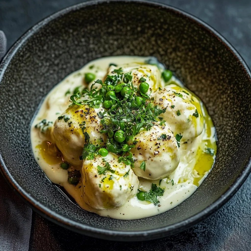 Rosenkohl in Frischkäse-Senfsauce