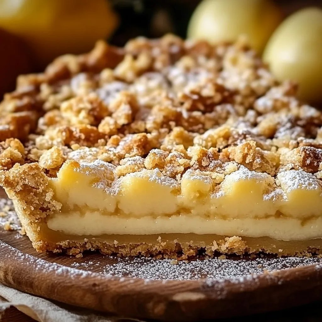 Streuselkuchen mit Pudding