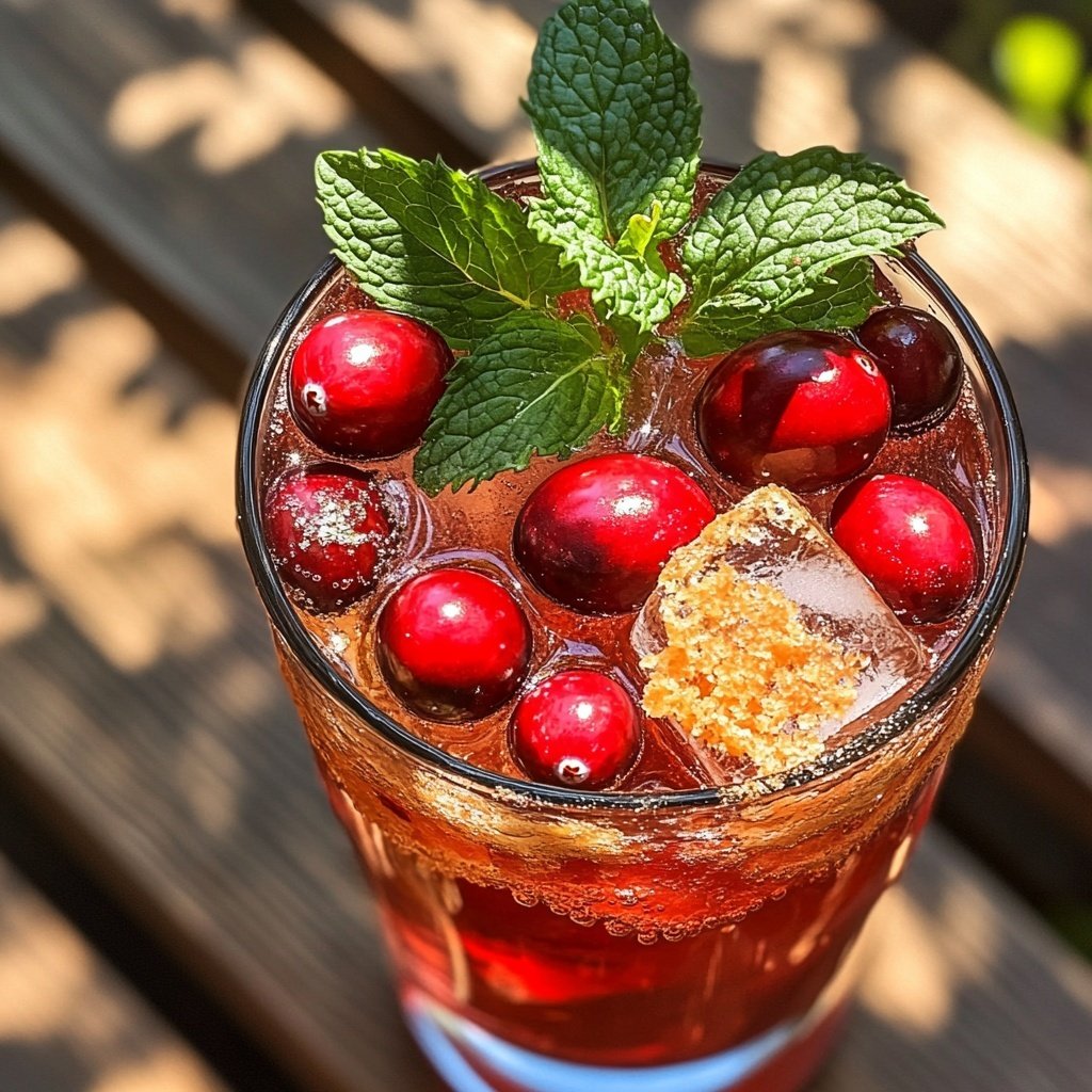 Cranberry-Spritz