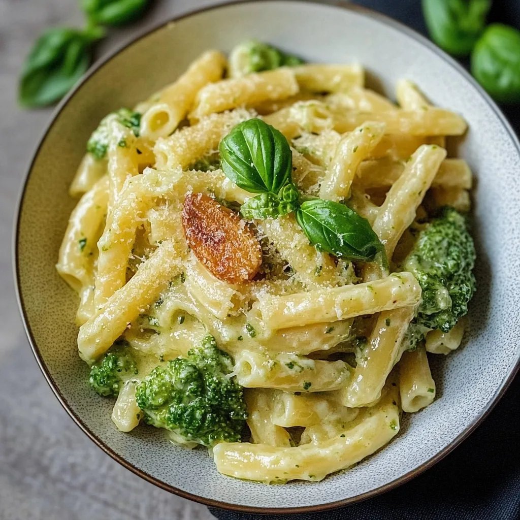 Schnelle Brokkoli-Hähnchen-Pasta