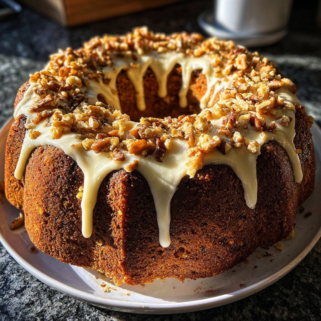 Karottenkuchen Mit Walnüssen