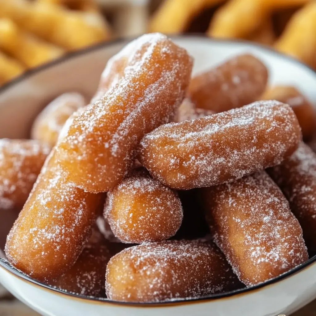 Gesunde Churro-Bites aus der Heißluftfritteuse