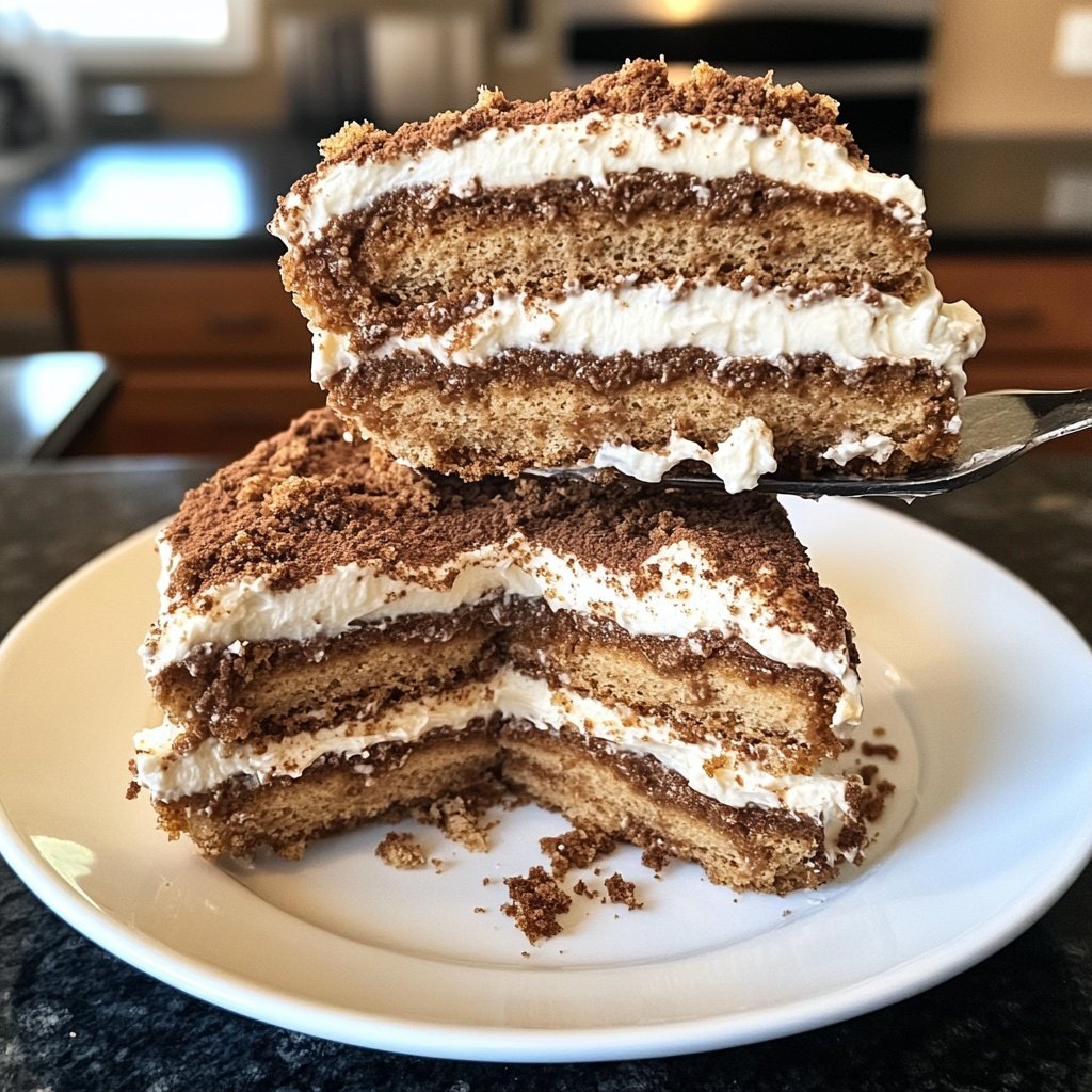 Super einfaches Lebkuchen Tiramisu ohne Ei