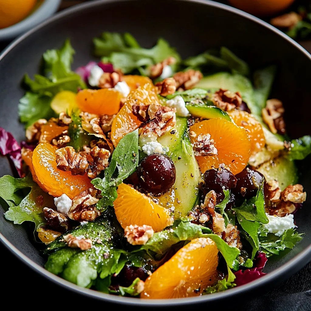 Mandarinen-Orangensalat