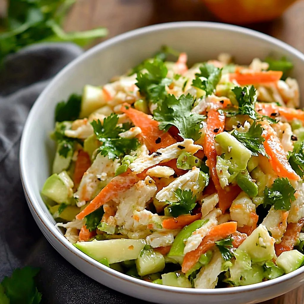 Chinakohlsalat mit Möhre und Apfel