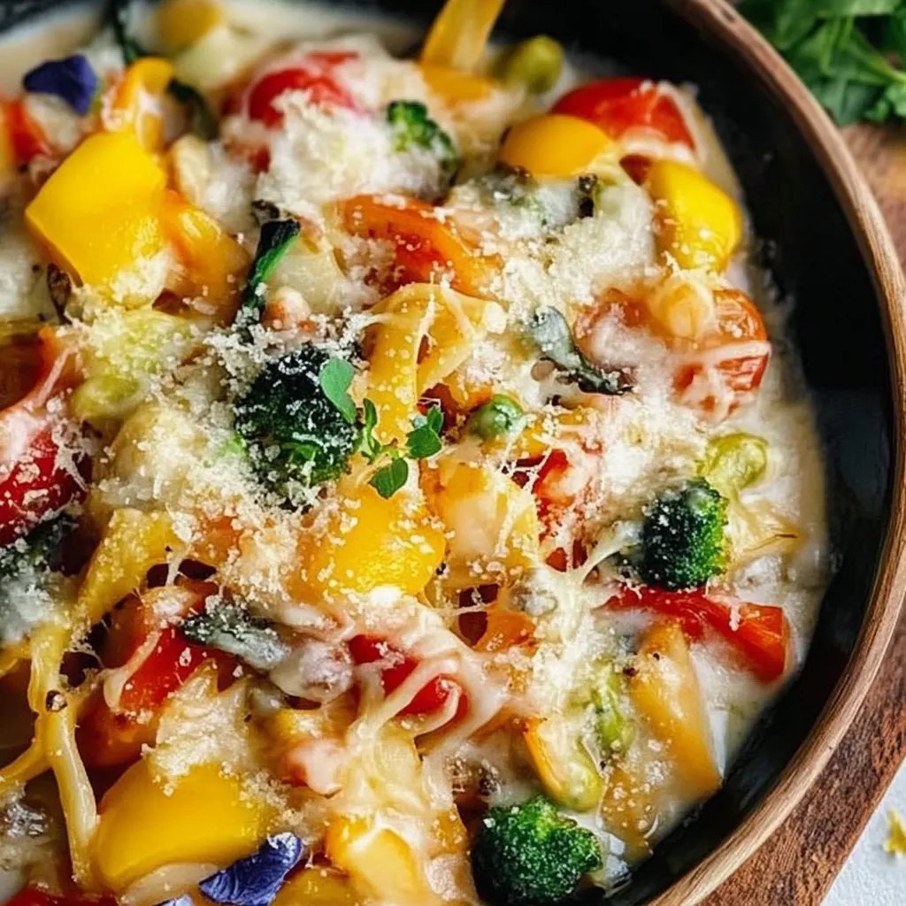 Bunter Gemüseauflauf